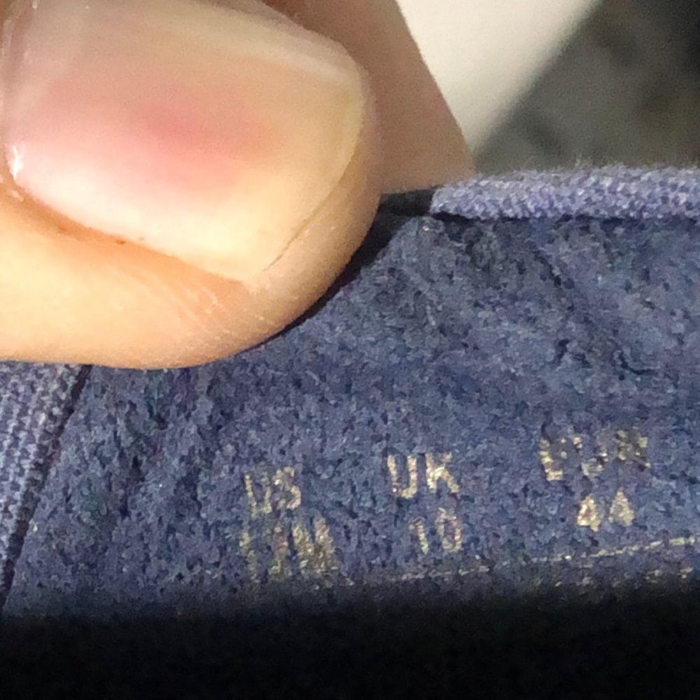 12 Naturalizer blue slip in loafers - Picture 5 of 5